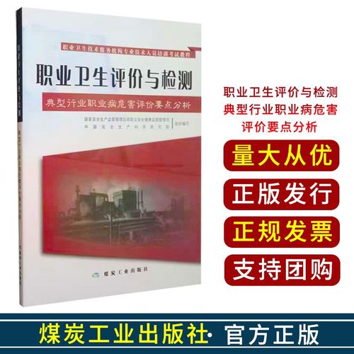 职业卫生评价与检测 典型行业职业病危害评价要点分析 技术服务机构专业技术人员培训考试教程煤炭工业出版 职业卫生评价与检测